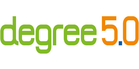 Logo von degree 5.0